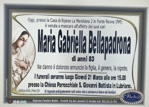 Maria Gabriella Bellapadrona